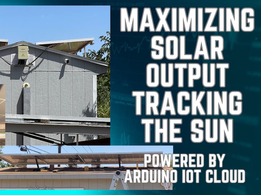 Single Axis Solar tracking for large roof top panels