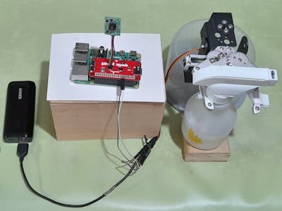 Hand Spray With Person Sensor