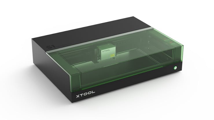 xTool S1 40W: The new king of fully enclosed diode laser engraver with  super strong cutting power 