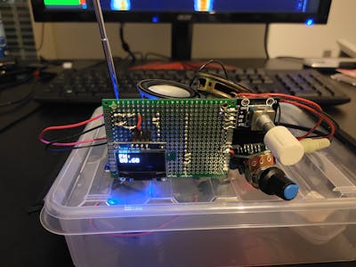 Portable Arduino FM-Radio