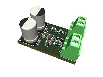 12VDC to 48VDC/135mA Boost Converter