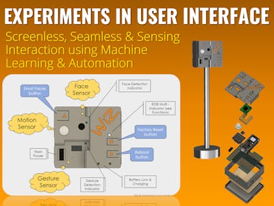 Screenless, Seamless & Sensing User Interface