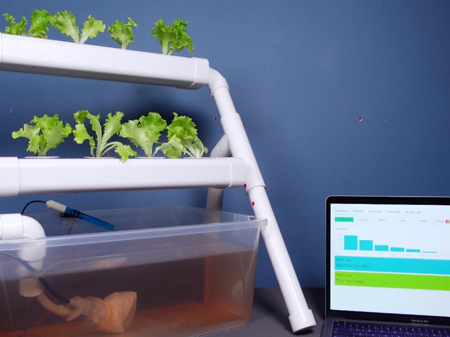 Make Your Hydroponics System Fully Automated and View Data V