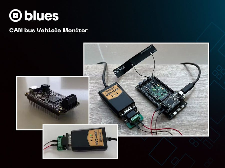 You CAN bus build this vehicle monitor system too!