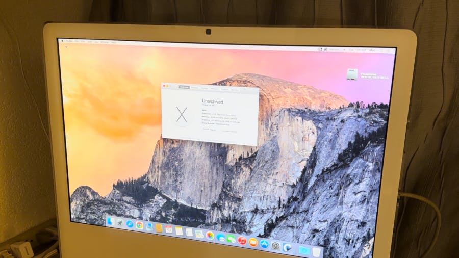 Mark Sokolovsky Brings a Vintage 2006 iMac Up-to-Date with an
