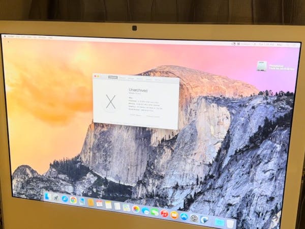 Read more about the article Mark Sokolovsky Brings a Classic 2006 iMac Up-to-Date with an “Exterior” GPU, Show Improve