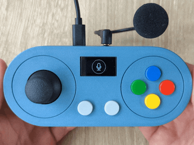 Voice-Enabled Video Game Controller