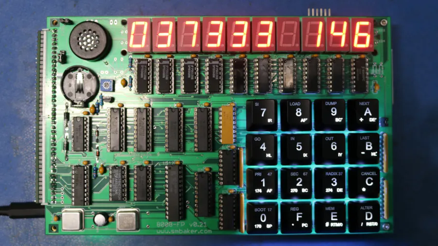 ■専用■ Intel 0 The the CPU - | first of tale wild 8008: Microprocessor 8