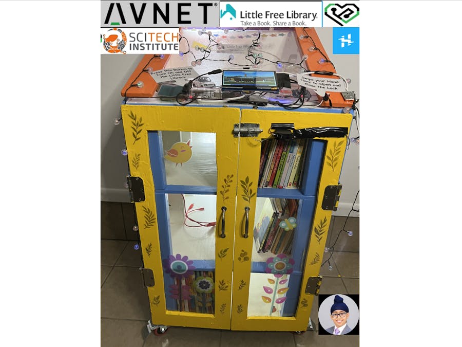 Tech-Enabled Interactive Little Free Library