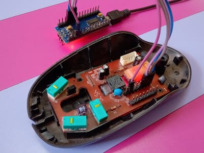 Tinkering with an Old Optical Mouse using Arduino