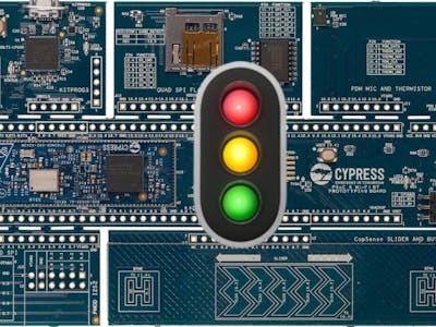 PSoC MicroPython Traffic Light!
