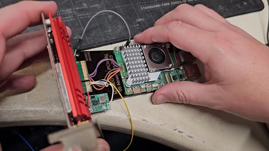 George Smart Won't Wait for the Raspberry Pi 5 NVMe HAT, So