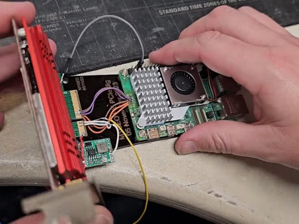 Read more about the article George Good Will not Look ahead to the Raspberry Pi 5 NVMe HAT, So Reverse Engineers the PCIe Connector