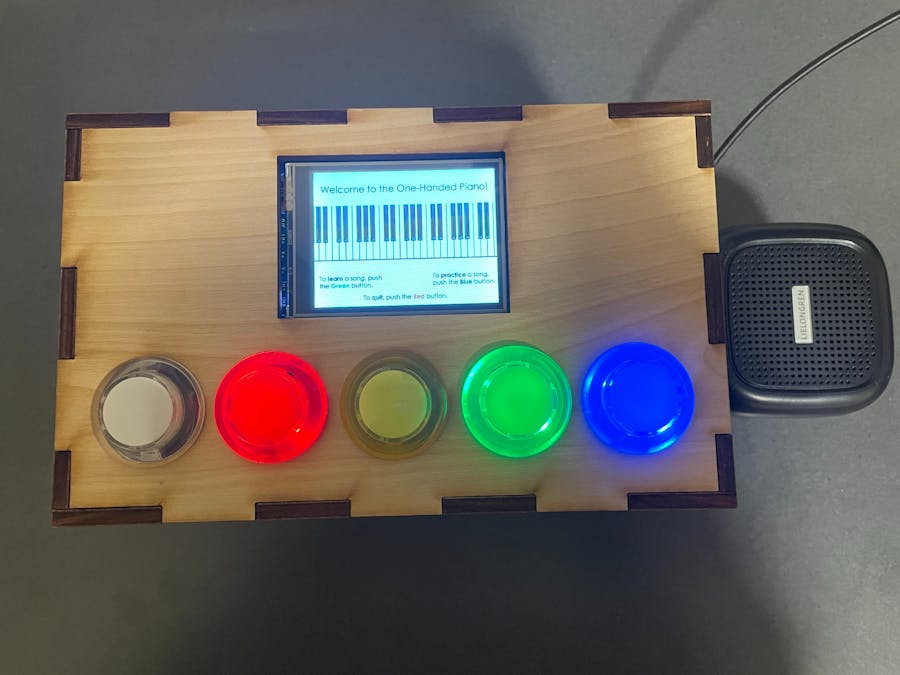 ENGI 301 PocketBeagle One-Handed Piano