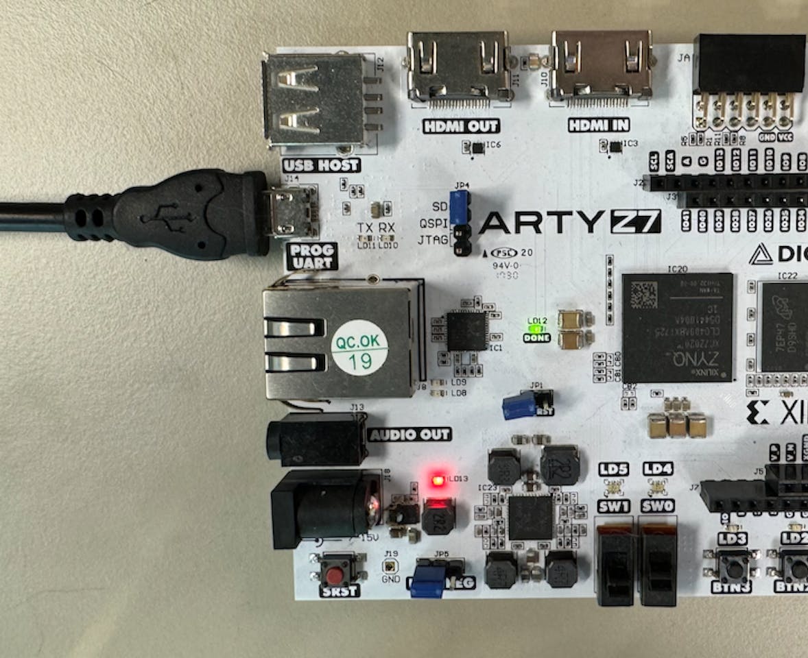 Getting Started with the Arty Z7 in PetaLinux 2023.2