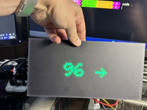 Read more about the article Scott Hanselman Turns an Adafruit MatrixPortal M4 LED Matrix Right into a Related Blood Glucose Show