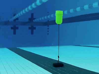 Underwater Sound Beacons for Visually Impaired Swimmers
