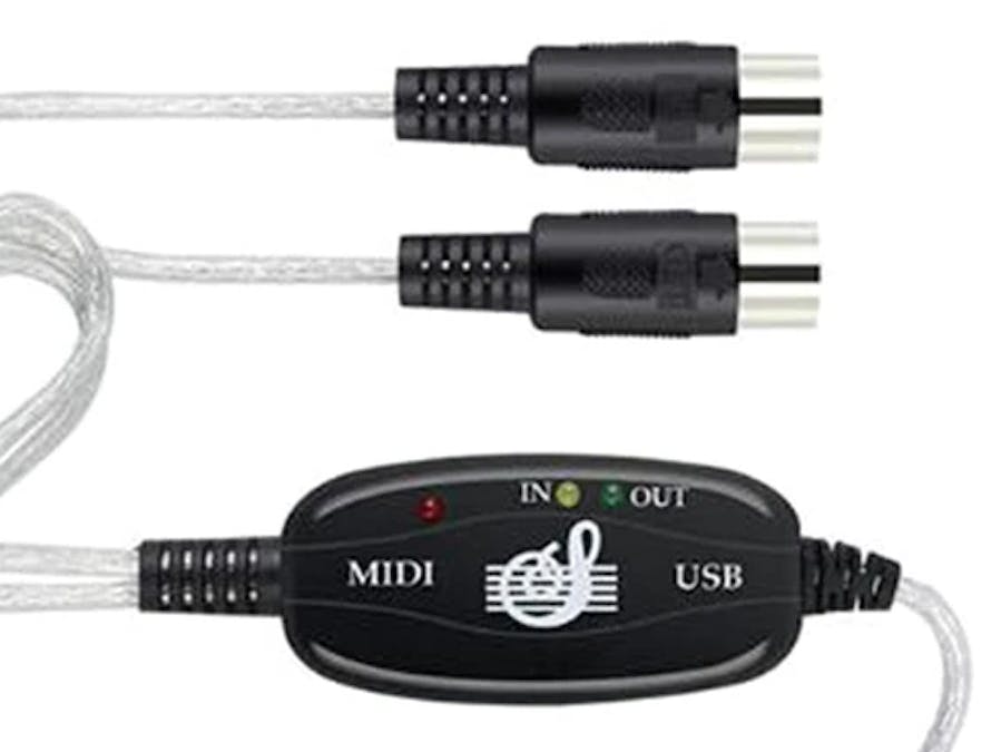 USB MIDI Adaptor Dongle