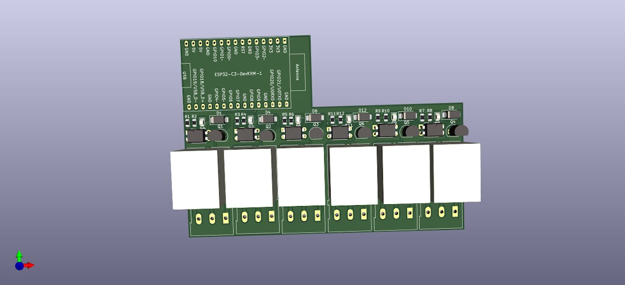 Designed my first ESP32 PCB for the ESP32-C3. Feedback welcome
