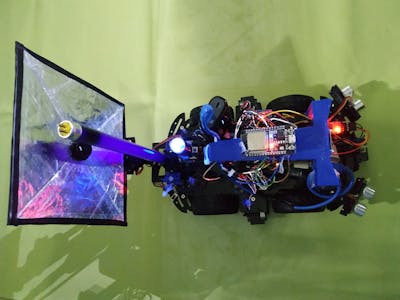 UV-Sanitizing Autonomous Robot