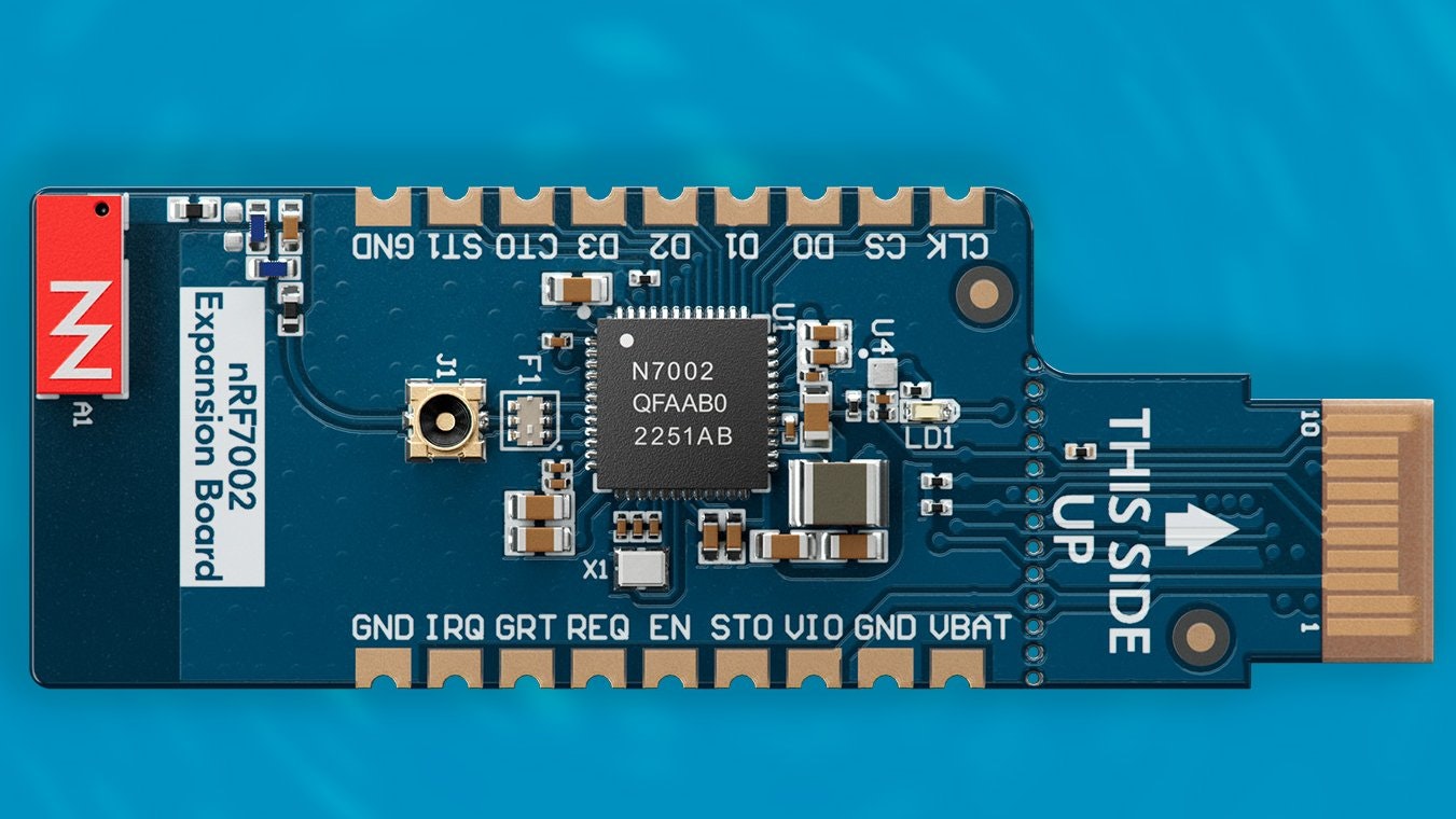 nRF7002 Expansion Board Boosts Nordic Thingy:53's Connectivity 