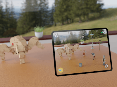 SCABO - Low cost yet AR-enabled cardboard toy kits