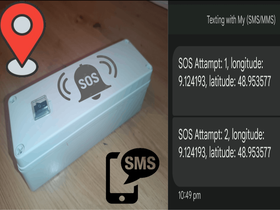 SOS : Device for People with disability to Call for Support