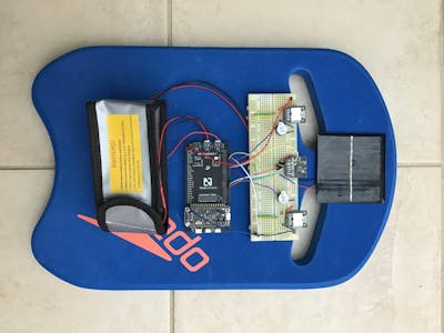 Kickboard for Visually Impaired Swimmers (WIP)