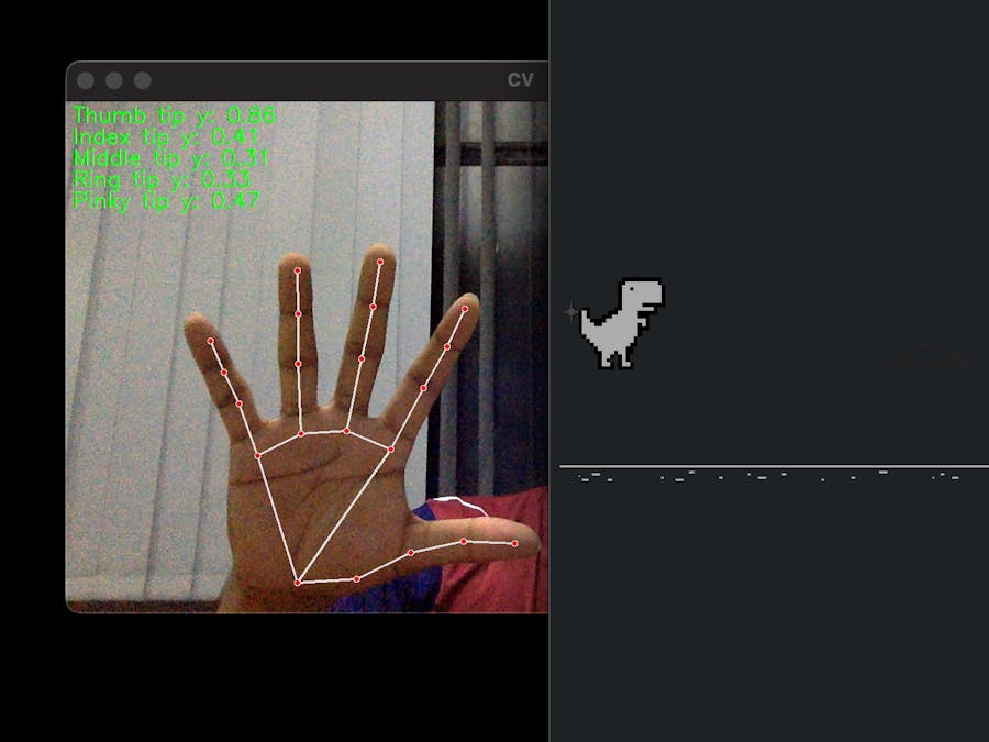 hand gesture based game