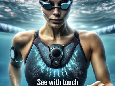 Haptic Swim Assistant for Low Visibility Swimmers