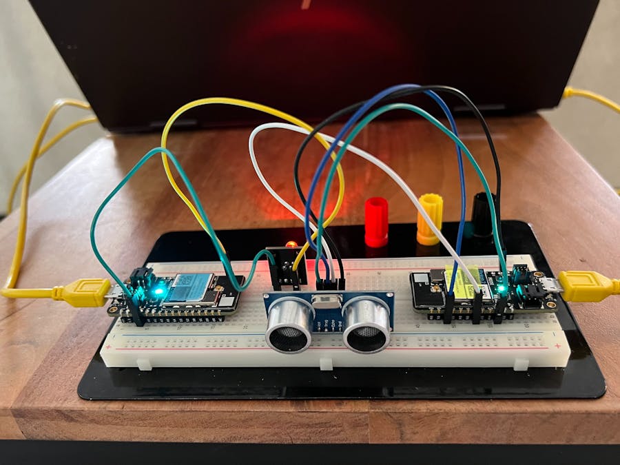 Parking Sensor With Light Project