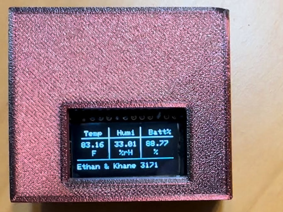 TEAM 41 IOT ESD Temp & humi
