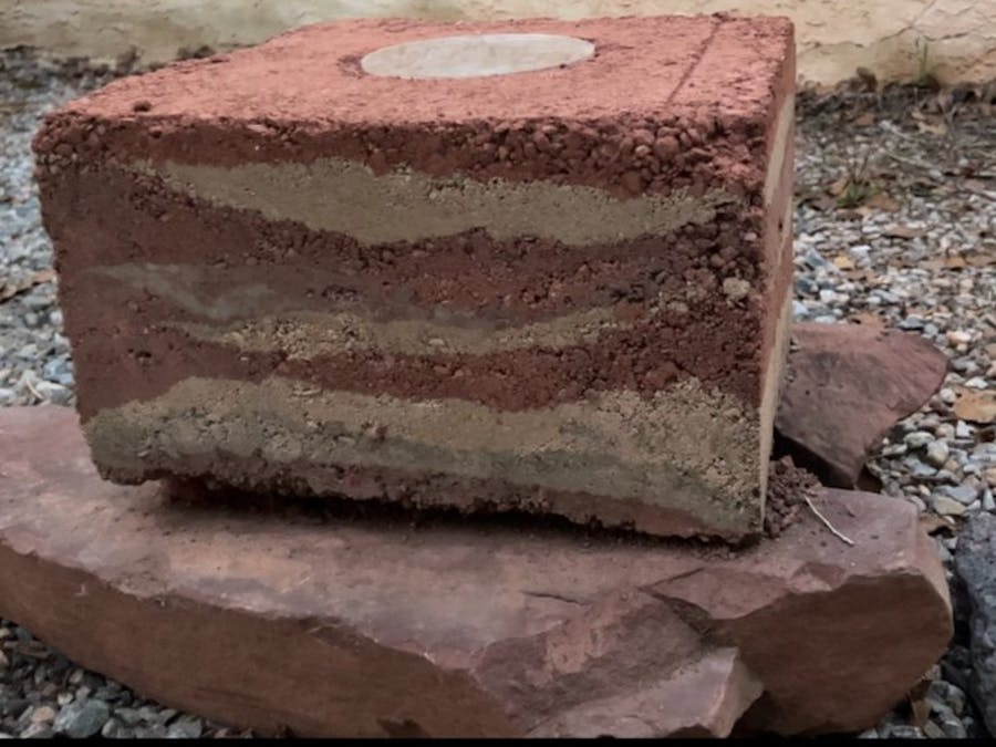 Rammed Earth Rain Sensors