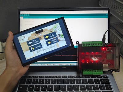 Wireless Relay Controller With Integrated LVGL and HA