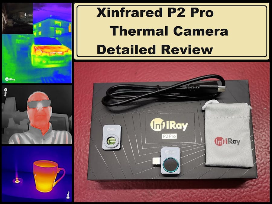 InfiRay Xinfrared P2 pro thermal camera detailed Review