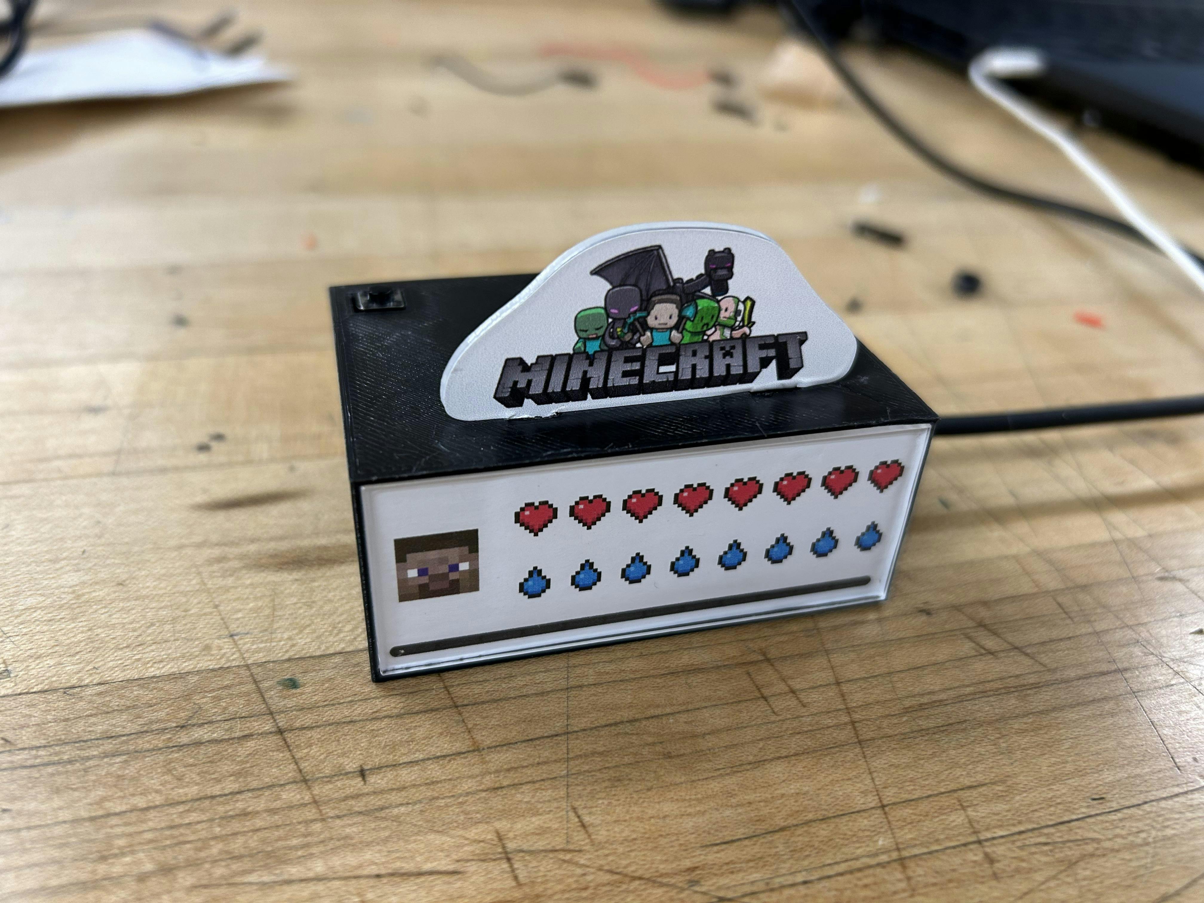 Minecraft Game Life-bar « Adafruit Industries – Makers, hackers, artists,  designers and engineers! - Maker News