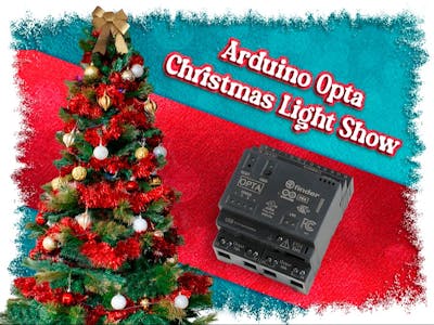 Arduino Opta Christmas Show