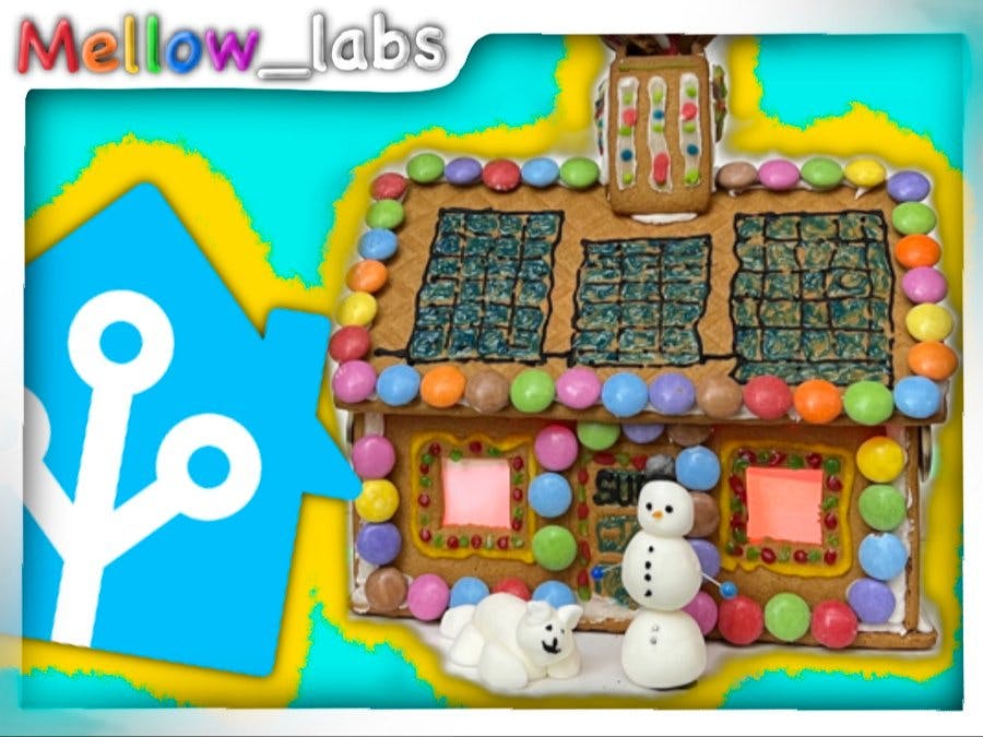 "Smart" Gingerbread House