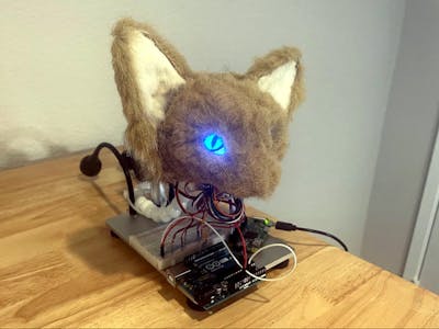 Animatronic Fox Head - Companion Bot