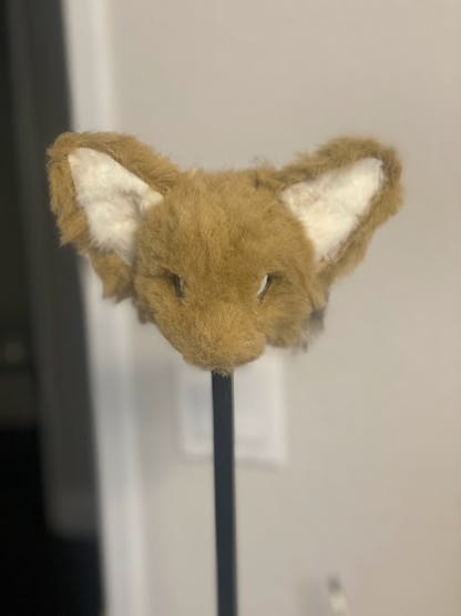 How To Needle Felt Animals - Fox Tutorial 3: Ears, Eyes and Pelt 