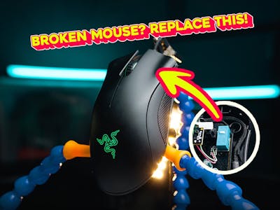 How to Fix a Broken Gaming Mouse Clicker!