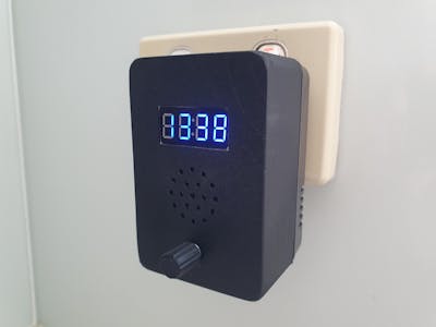 Power Brick Kitchen Timer & Alarm Clock