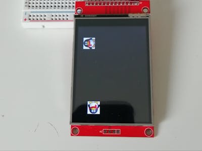 Multi-penguin display on an ILI9341