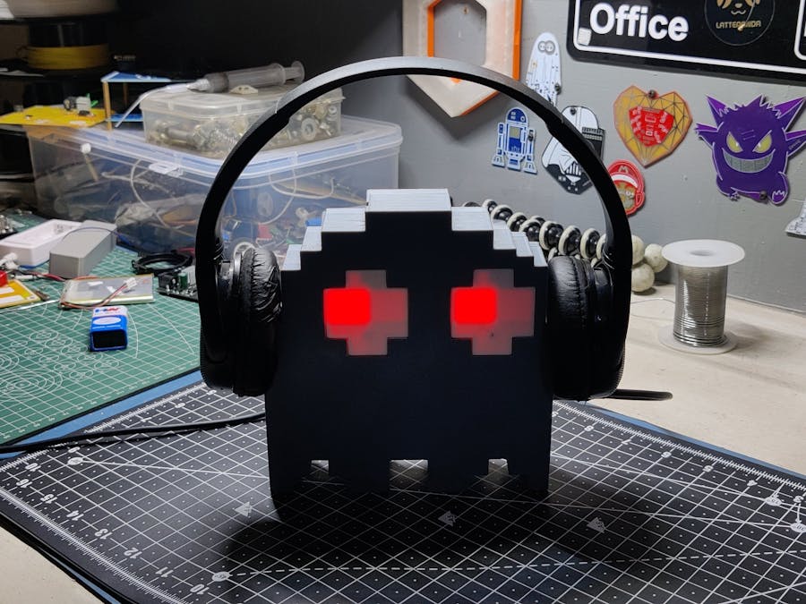 Ghost Themed Headphone Stand