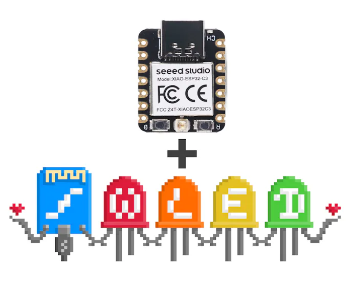 wled on xiao esp32 c3 | Hackaday.io