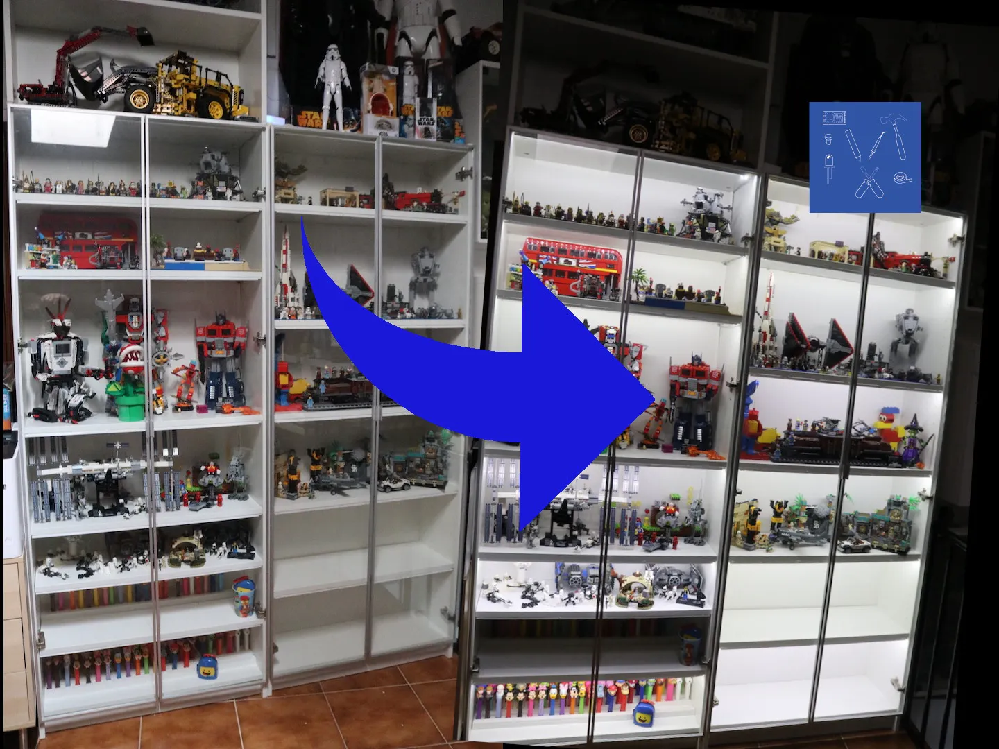 Billy Bookcase Light - Hackster.io