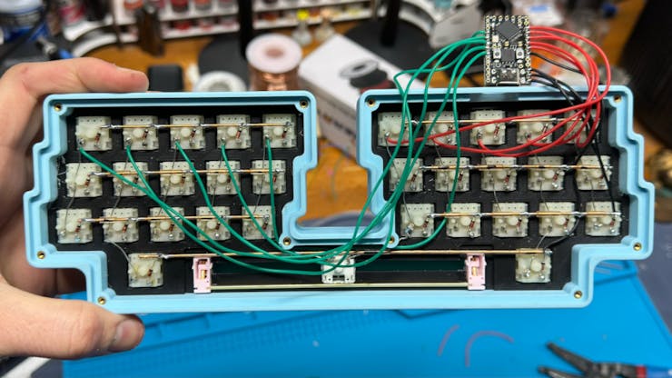 Joe Scotto's First Hand-Wired Keyboard of 2024 Is the Compact