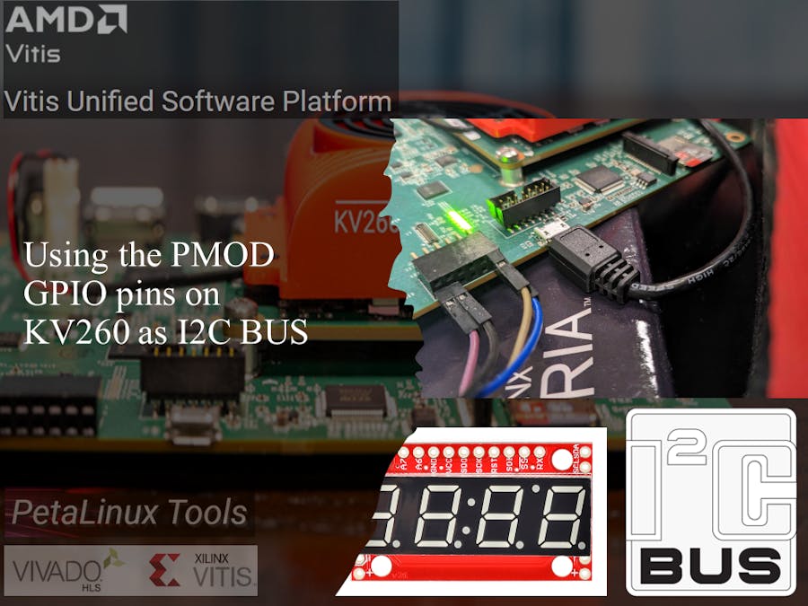 PMOD IP for Kria KV260 using Vivado/VitisHLS/Petalinux2022.1
