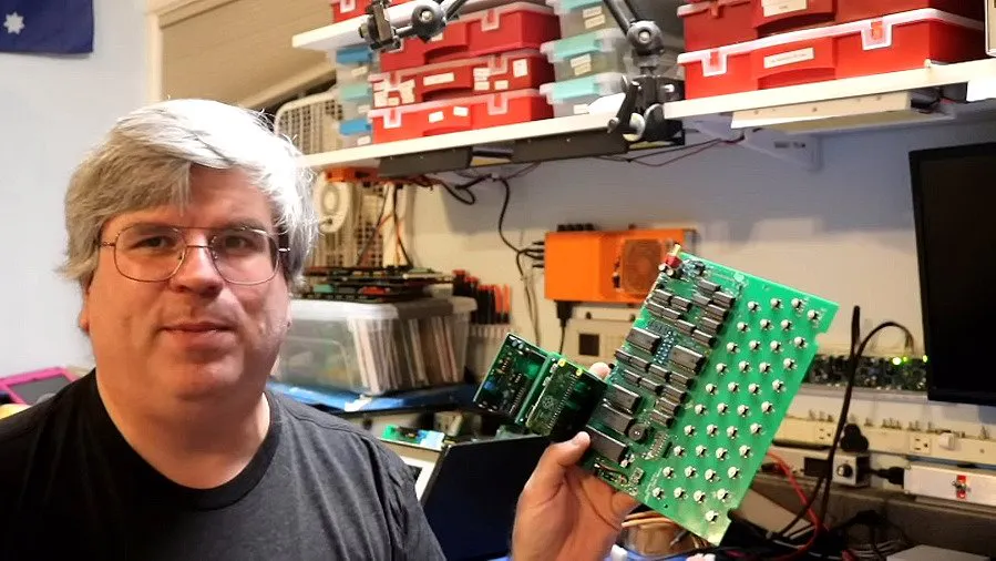 Dr. Scott M. Baker Builds Cees Meijer's Jupiter Ace Clone — and