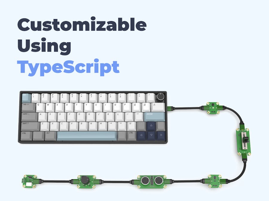 A Creative, Customizable Keyboard using DeviceScript